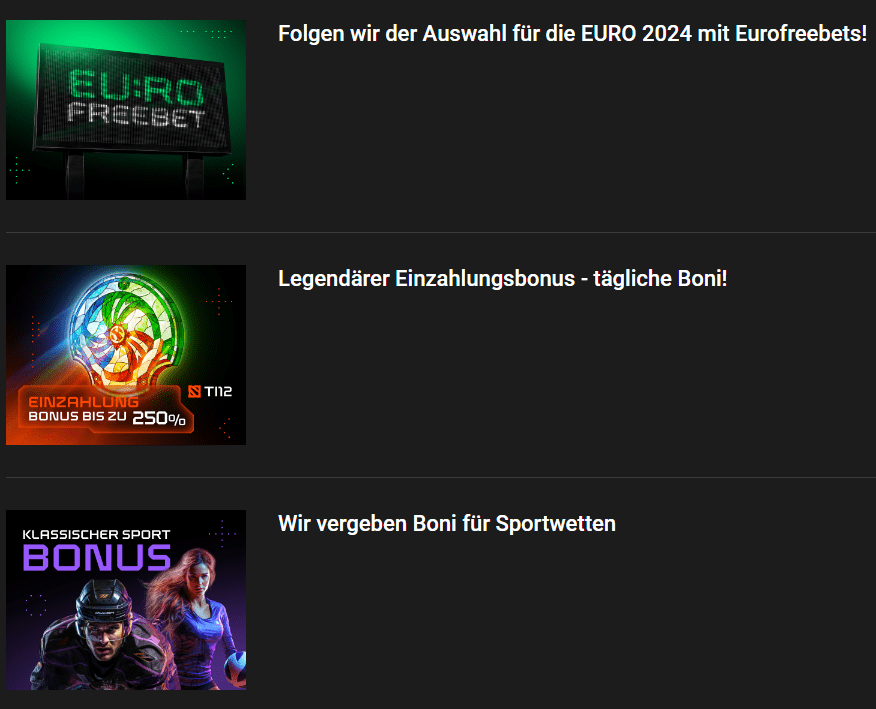 Boni- und Werbeaktionen über GGBet App